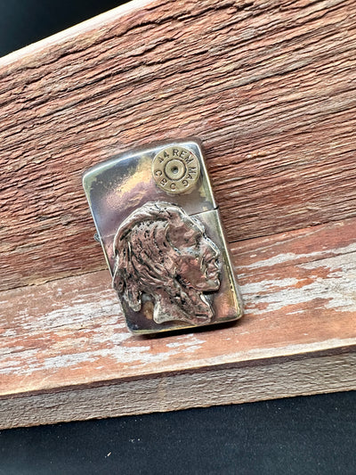 Indian Head Custom Zippo Lighter