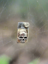 Bronze Skull Slim Zippo!